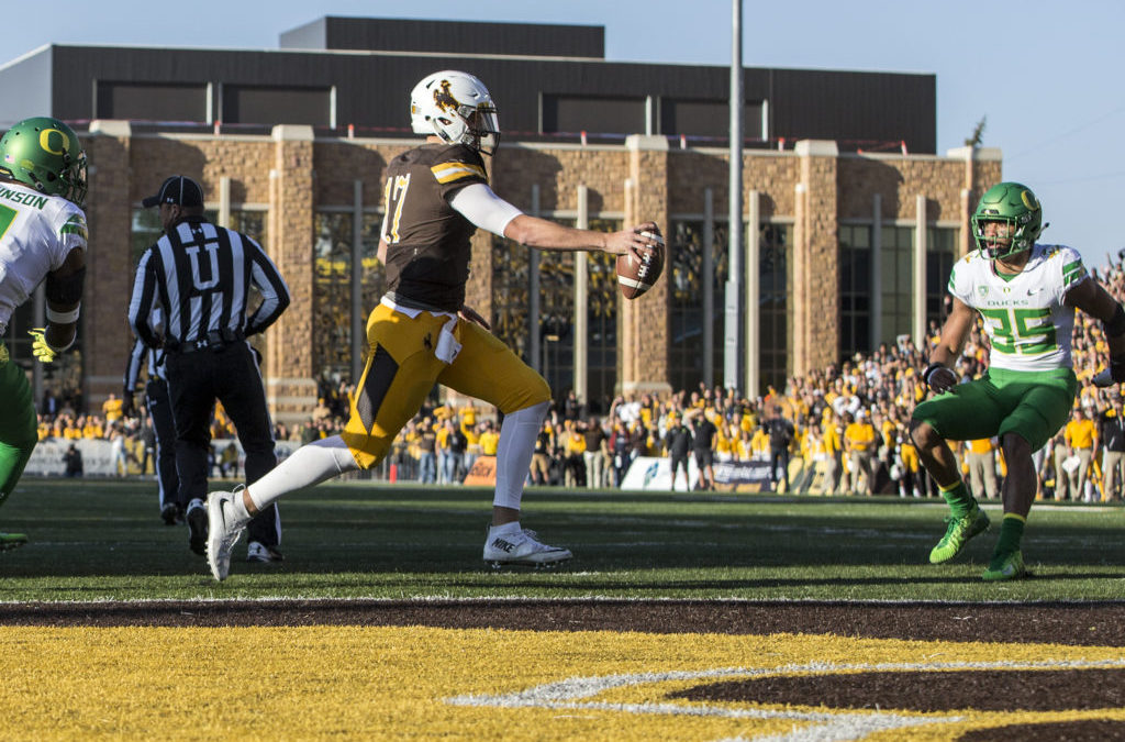 Josh Allen Injured His Throwing Shoulder Against Air Force