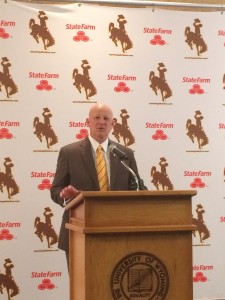 Wyoming Officially Introduces Bohl as Head Coach